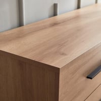 طاولة تزيين رئيسية دون مرآة - 6 أدراج - آربيان