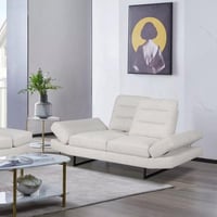 كنبة فيرلينا كبيرة بظهر قابل للتعديل مقعدين قماش ب...