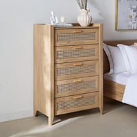 خزانة بـ 5 أدراج من جافا