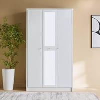 خزانة ملابس 3 أبواب مع مرآة من تورڤيندا