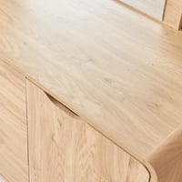 طاولة تزيين كبيرة بباب واحد و3 أدراج خشب من نورديك...