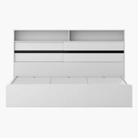 طقم غرفة نوم كينج 5 قطع شديد اللمعان من براج - 180...