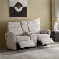 كنبة استرخاء كاشينا مقعدين مع كونسول حامل أكواب, و...