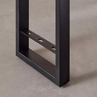 طاولة كونسول سيلڤارا من الخشب الصلب ب 3 ادراج للتخ...