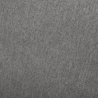 كنبة سوريلا مقعد بمساند ذراعين قماش لون رمادي بارج...