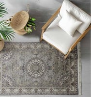 سجادة أصيل من هياف بتصميم ذات نقوشات راقية لون رما...