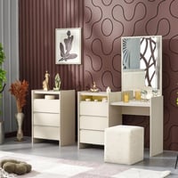 طقم غرفة نوم كينج 6 قطع من زيتا - 180x200 سم