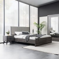 طقم غرفة نوم كينج 5 قطع من آشفورد - 180x200 سم