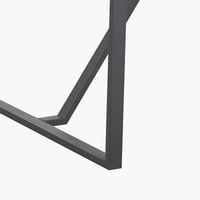 طقم طاولة سفرة مستطيلة سطح خشب هندسي بيج مع 6 كراس...