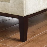 كنبة سارفينا 4 مقاعد مع 2 وسادة قماش لون بيج بارجل...