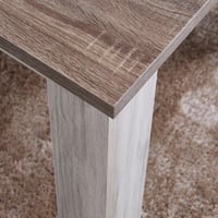 طاولة طعام 8 مقاعد من أنجيليك خشب مستطيلة