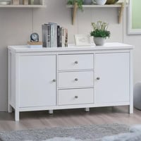 وحدة جانبية نوفيليا أنيقة ببابين و3 أدراج معدن مع...