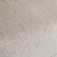 كنبة قماش بمقعدين مع وسادتين من فرنزي لون بيج