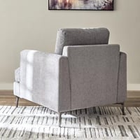 كرسي أورِيليا بمساند ذراعين قماش بوليستر لون رمادي...