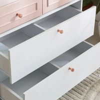 طاولة تزيين بـ4 أدراج ومرآة من دورفانتا