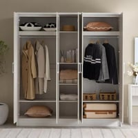 دولاب ملابس ليفربول خشب ب 5 أبواب مقاس 207x55x191...