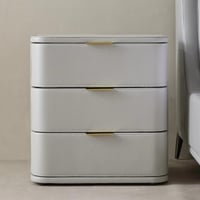 طاولة سرير جانبية منجدة بـ3 أدراج من زينيث – فخامة...