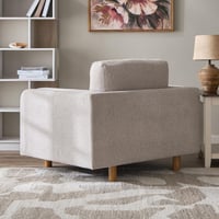 طقم كنب لافيريا كرسي بمساند ذراعين كنبة مقعدين، كن...