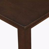 طقم سفرة 4 مقاعد لون بني من نمارق – تصميم يعكس فخا...