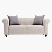 كنبة قماش مقعدين مع وسادتين من جرانا بتصميم فخم و...