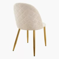 طقم طاولة سفرة مستطيلة من الحجر الملبد ابيض 6 كراس...