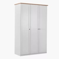 خزانة ملابس 3 أبواب 5 رفوف من مينڤيورا