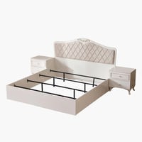 طقم غرفة نوم كينج 6 قطع من إليزابيث - 180x200 سم