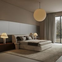 سرير دوز منجد بقماش مخمل لون بيج