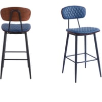 كرسي بار جلد فاخر عصري - كاليمار