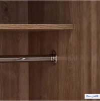 خزانة ملابس كيرفي 4 أبواب مع درجين ومرآتين – تصميم...