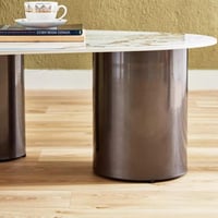 طاولة قهوة من الحجر الملبد من باندوفا