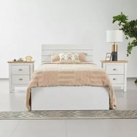 سرير فردي بمساحة تخزين هيدروليك من بيلفوريا- 90x20...