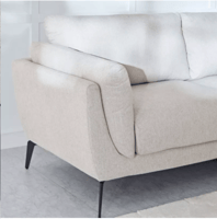 كنبة ثلاثية لوسينا لون بيج