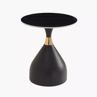 طاولة جانبية زيلفينزا سيراميك من الحجر المتكلس لون...