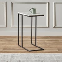 طاولة خدمة جانبية تورين بسطح من الرخام و قاعدة معد...