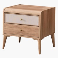 طقم غرفة نوم كينج 6 قطع من لوريتا - 180x200 سم