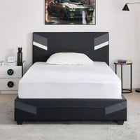 سرير فردي ذكي منجّد بتصميم ألعاب من جيمرز- 90x200...