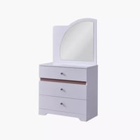 طاولة تزينن بـ3 أدراج ومرآة من مارا