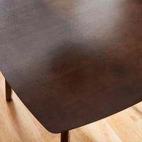 طاولة سفرة مرتفعة خشب صلب لون بني 4 مقاعد - من فِل...