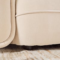 طقم كنب تورفيلا كنبة مقعدين، كنبة ثلاثة مقاعد مع و...