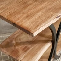 طاولة كونسول دالينورا 1.6 متر من الخشب الصلب ووحدة...