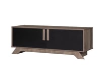 طاولة تلفزيون خشب ماليزي-بني وأسود مقاس 43x40x120...