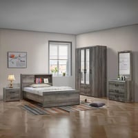 طاولة تزيين صغيرة بـ3 أدراج مع مرآة من ليرا