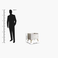 طقم غرفة نوم كينج 5 قطع منجدة من بيريل - 180x200 س...