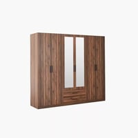 خزانة ملابس بـ6 أبواب ودرجين ومرايا نكست من فالرين...