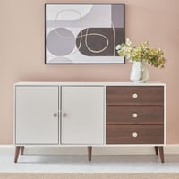 كونسول ناتاليا إن إكس تي بـ3 أدراج وبابين لون بني...