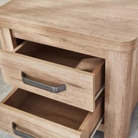 كومودينو خشب بيج بدرجين من أوليفوس