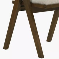 طقم طاولة سفرة مستطيلة خشب طبيعي بني 6 كراسي بقاعد...