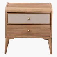 طقم غرفة نوم كينج 6 قطع من لوريتا - 180x200 سم