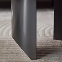 طقم طاولات قهوة من الحجر الملبد قطعتين من تيتانيوم